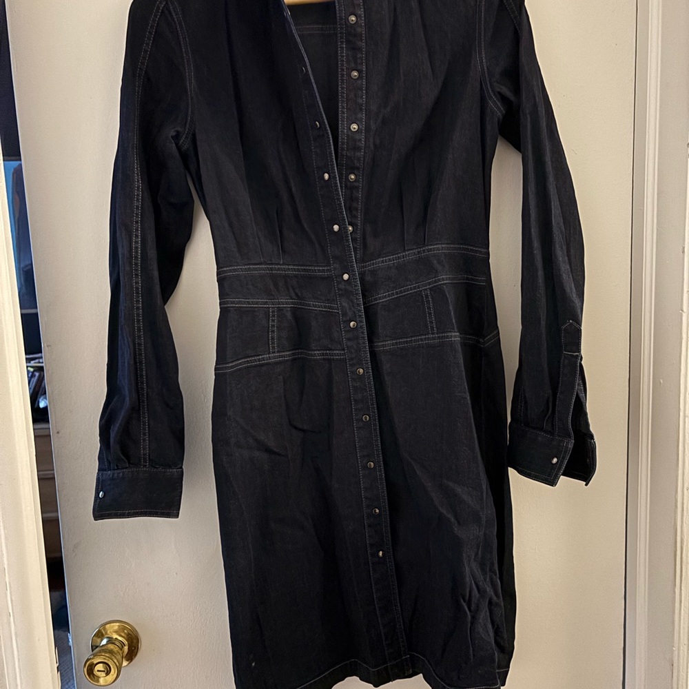 Dark Jean dress